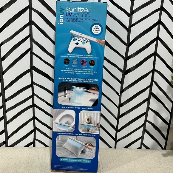 Ion UV Handheld Sanitizer Wand, Kills Germs, Cordless Rechargeable - Picture 6 of 11